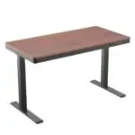 Birou reglabil Hugo Blackwood Workstation 140x70