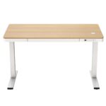 Birou reglabil Hugo Wood Workstation 140x70
