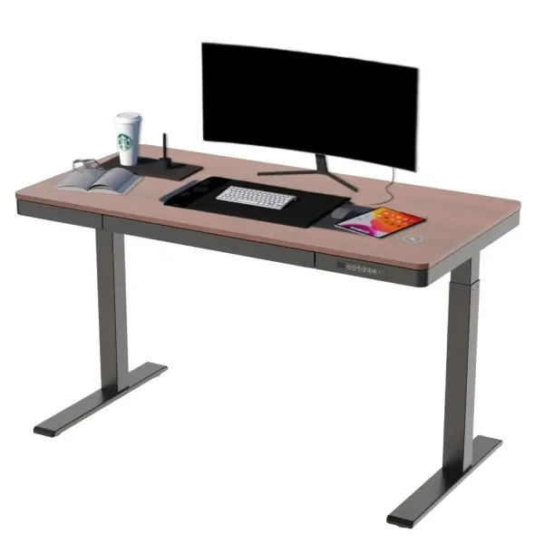 Birou reglabil Hugo Blackwood Workstation