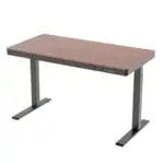 Birou reglabil Hugo Blackwood Workstation 140x70