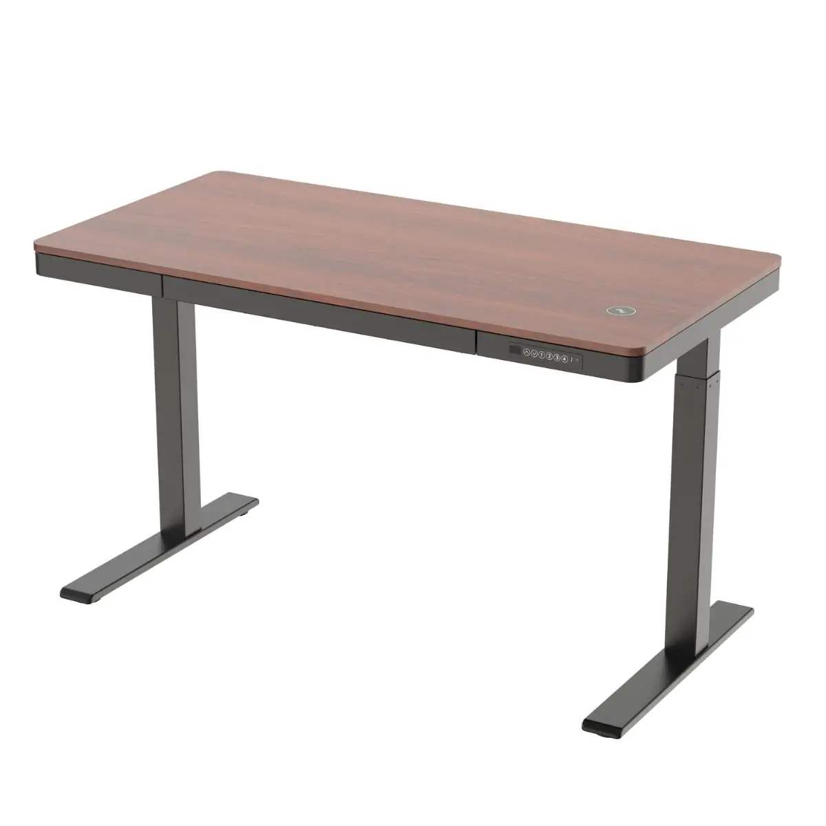 Birou reglabil Hugo Blackwood Workstation 140x70