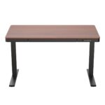 Birou reglabil Hugo Blackwood Workstation 140x70