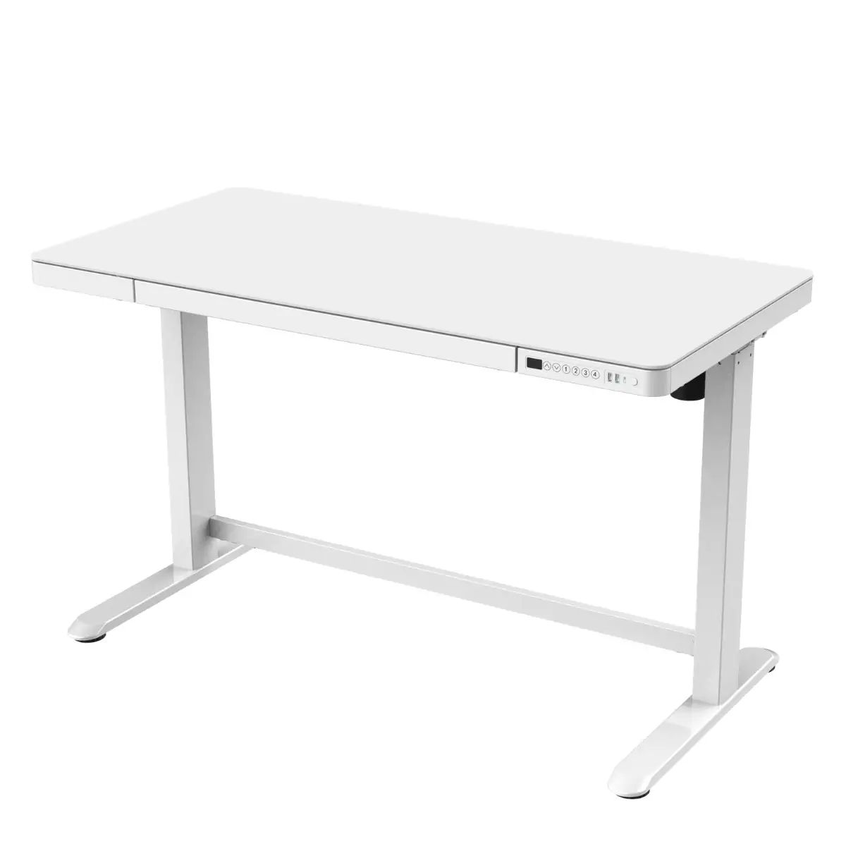 Birou reglabil Hugo White 120x60 Birou reglabil Hugo White 120x60