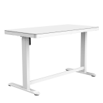 Birou reglabil Hugo White 120x60