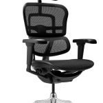 Scaun HEAVY DUTY Ergohuman Ultra mesh negru, tetiera reglabila 2D, suport lombar, brate reglabile 4D