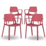 Set 4 scaune exterior Nuke BR