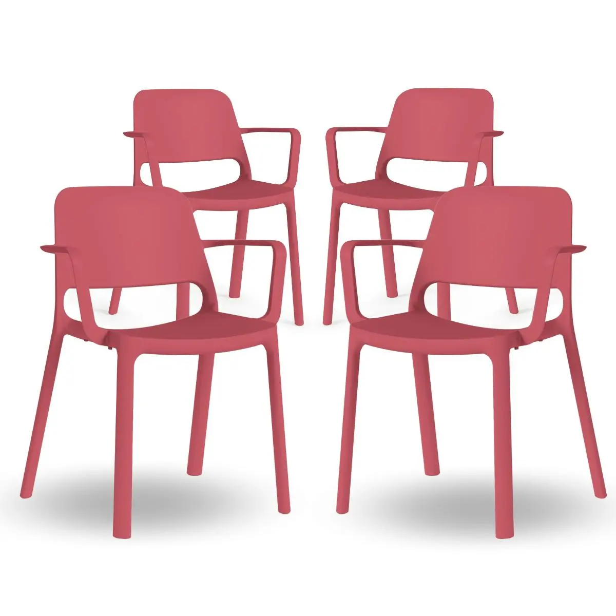 Set 4 scaune exterior Nuke BR