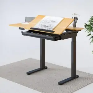 Birou reglabil Flexi 95-120x60 cm