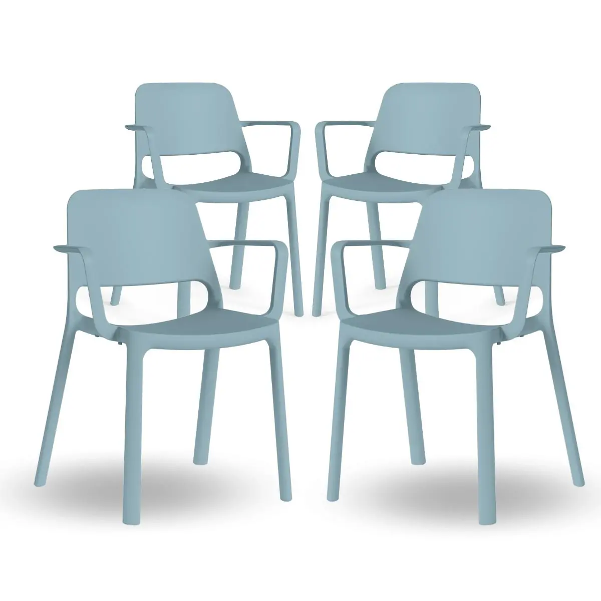 Set 4 scaune exterior Nuke BR