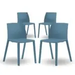 Set 4 scaune exterior Dora