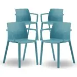 Set 4 scaune exterior Dora BR