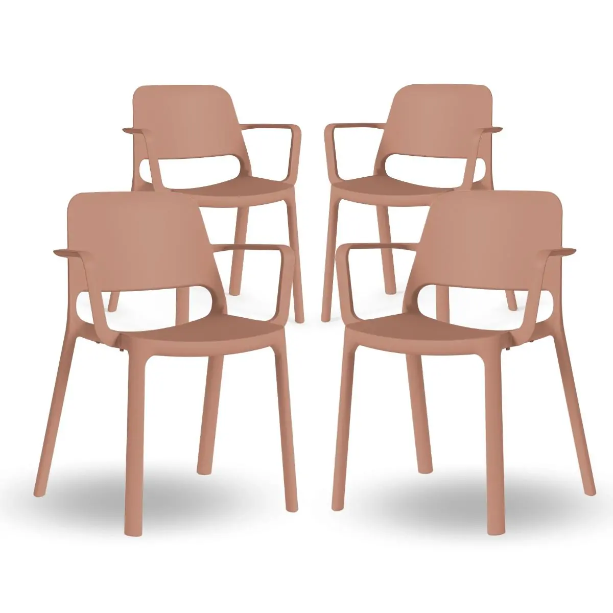 Set 4 scaune exterior Nuke BR