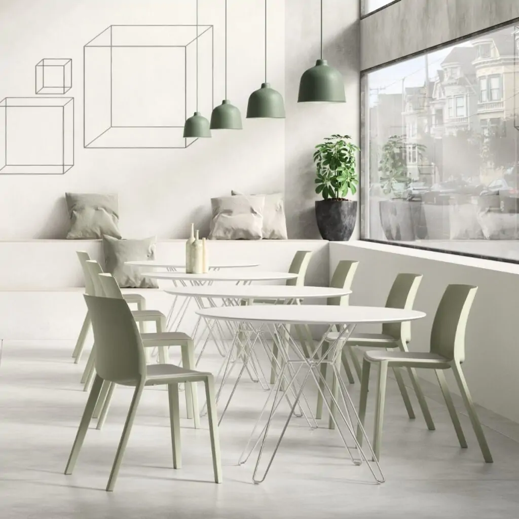 Set 4 scaune exterior Dora BR