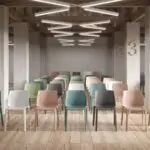 Set 4 scaune exterior Dora