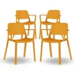 Set 4 scaune exterior Nuke BR