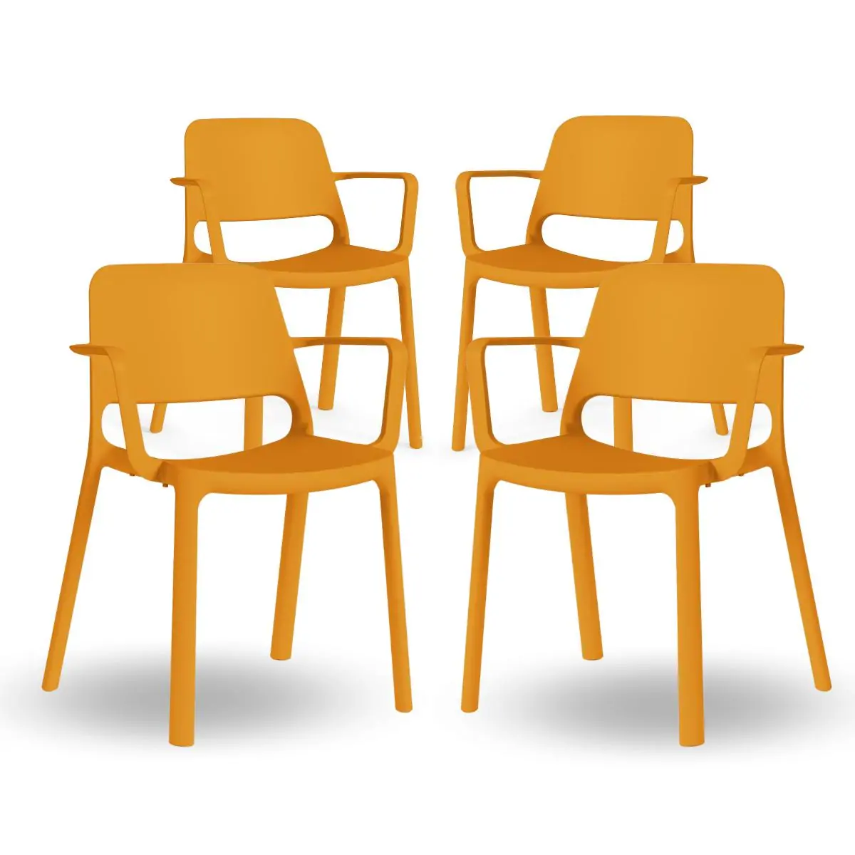 Set 4 scaune exterior Nuke BR