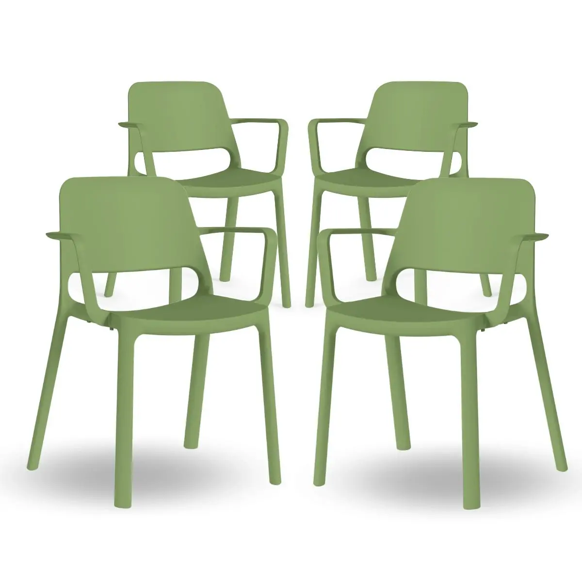 Set 4 scaune exterior Nuke BR