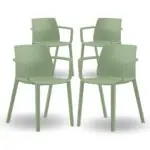 Set 4 scaune exterior Dora BR