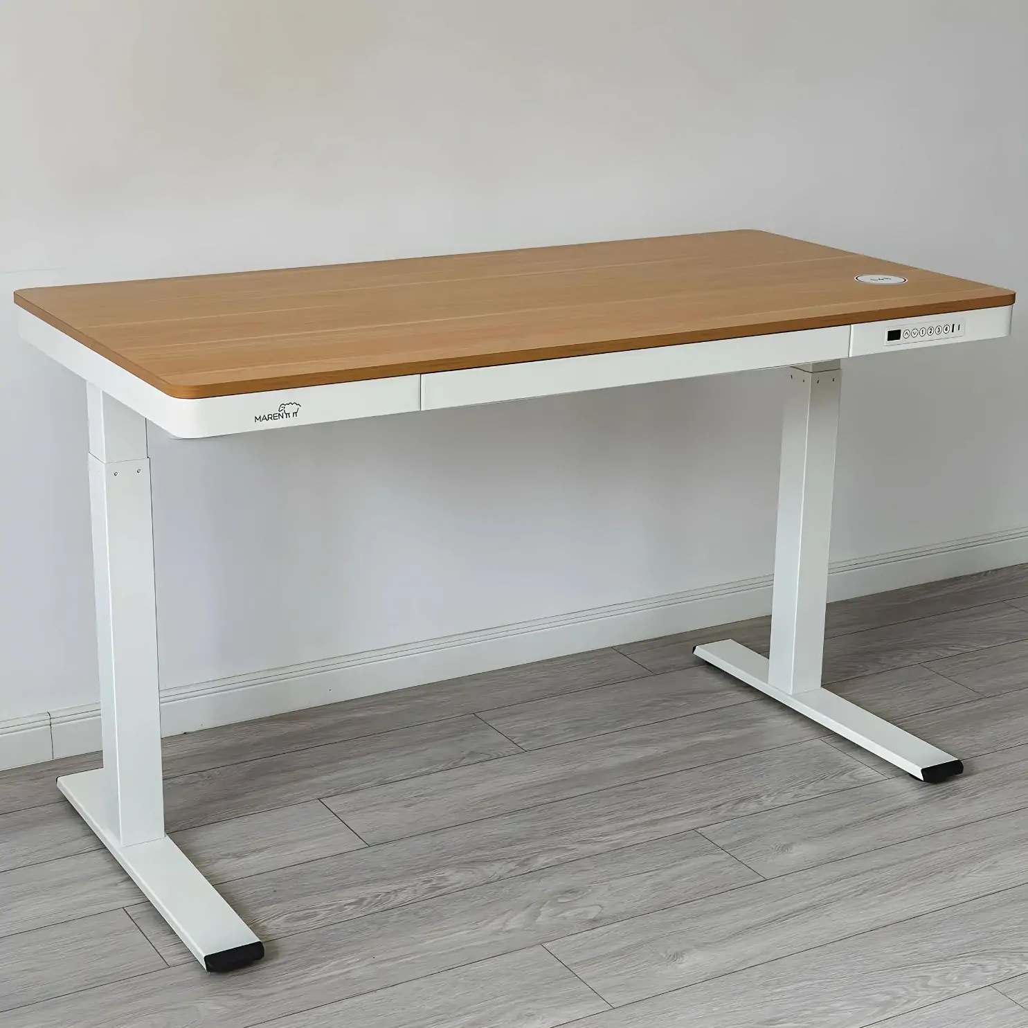 Birou reglabil Hugo Blackwood Workstation 140x70 cm