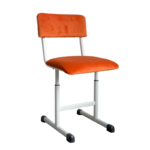 Set mobilier școlar reglabil cu scaun tapițat - imagine 2