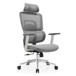 Scaun Hello HW plus grey cu suport lombar