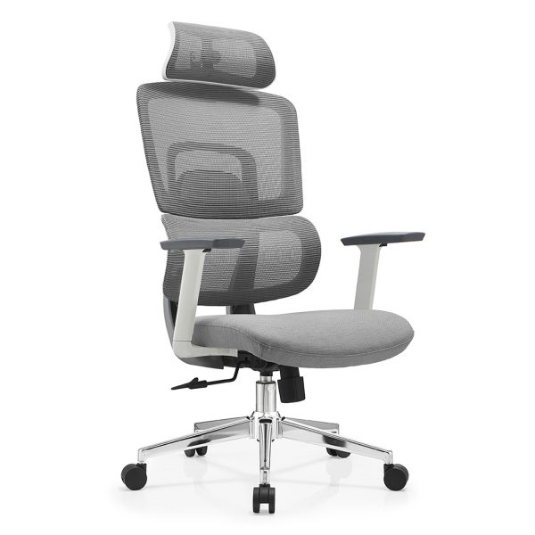 Scaun Hello HW plus grey cu suport lombar