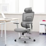 Scaun Hello HW plus grey cu suport lombar - imagine 2